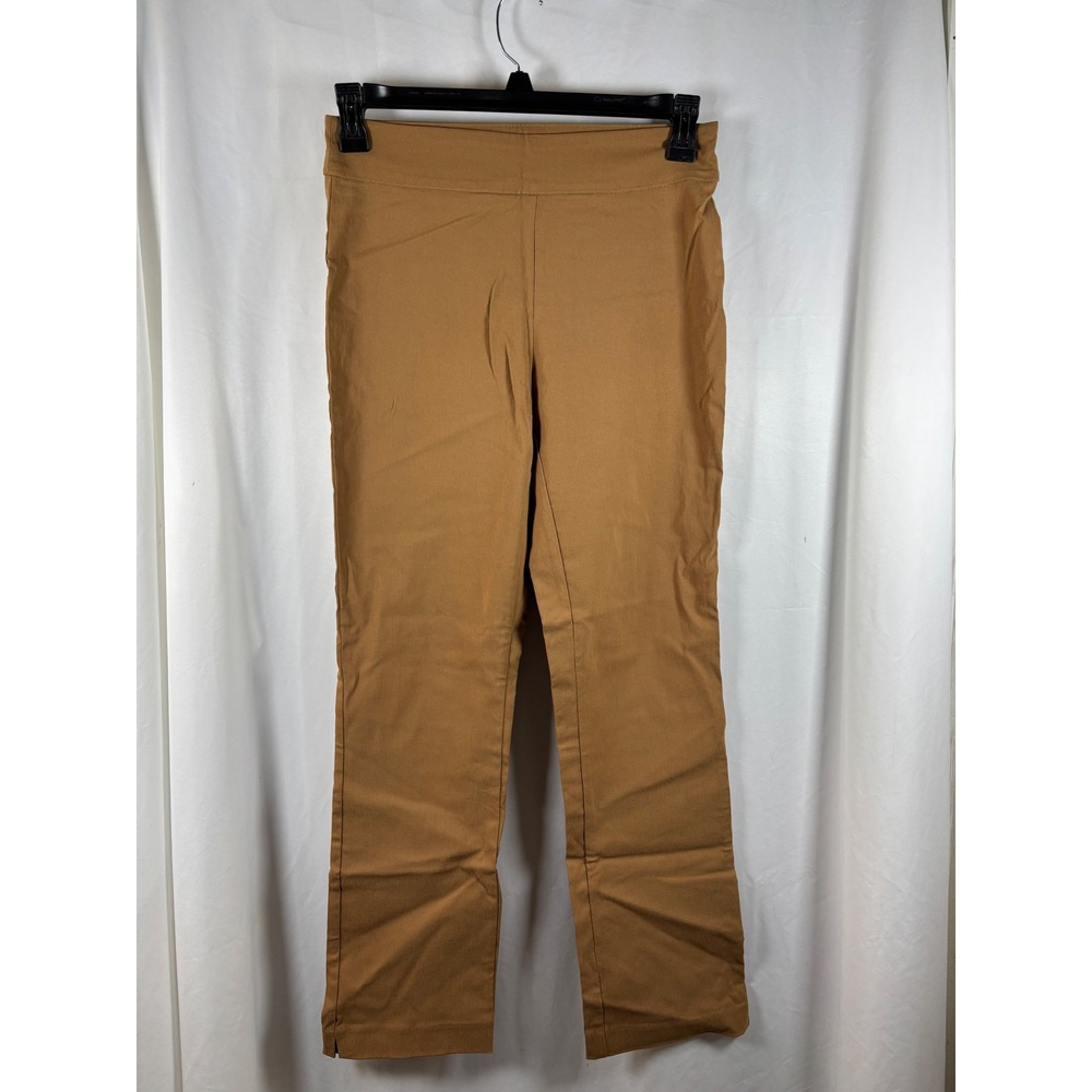 Eric‎ Casual Camel Tan Straight Leg Pull On Pants ER100 Small Stretch Workwear